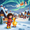 Adventskalender Tag 22: Hannah und Waddles' Weihnachtsabenteuer - Kuschelgeschichten