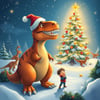 Adventskalender Tag 8: Rex, der Weihnachtsdino - Kuschelgeschichten